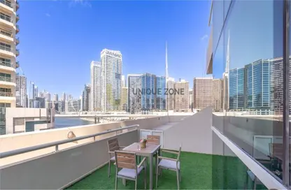 شقة - غرفة نوم - 2 حمامات للايجار في برج ماي فير - الخليج التجاري - دبي