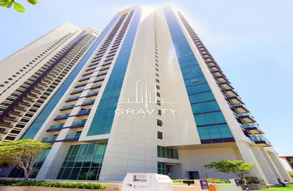Apartment - Studio - 1 Bathroom for rent in Al Maha Tower - Marina Square - Al Reem Island - Abu Dhabi