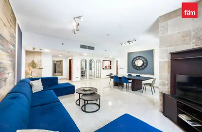 Apartment - 3 Bedrooms - 5 Bathrooms for rent in Shams 2 - Shams - Jumeirah Beach Residence - Dubai