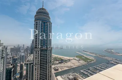 بنتهاوس - 4 غرف نوم - 6 حمامات للايجار في مساكن النخبة - دبي مارينا - دبي