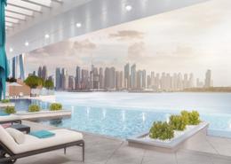 صورةحوض سباحة لـ: شقة - 1 غرفة نوم - 2 حمامات للكراء في سيفين بالم - نخلة الجميرا - دبي, صورة 1
