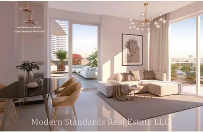 Apartment - 1 Bedroom - 2 Bathrooms for sale in Azizi Beach Oasis 2 - Dubai Studio City - Dubai