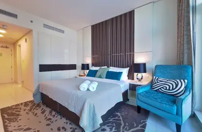 Apartment - Studio - 1 Bathroom for rent in Bay's Edge - Business Bay - Dubai
