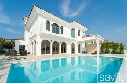 Villa - 5 Bedrooms - 6 Bathrooms for rent in Garden Homes Frond M - Garden Homes - Palm Jumeirah - Dubai