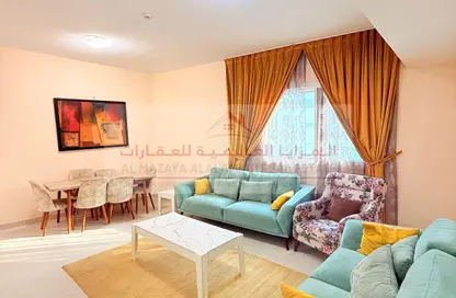 Apartment - 2 Bedrooms - 2 Bathrooms for rent in Al Taawoon Tower 2 - Al Taawoon Towers - Al Khan - Sharjah