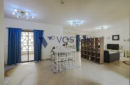 Apartment - 1 Bedroom - 3 Bathrooms for rent in Bahar 2 - Bahar - Jumeirah Beach Residence - Dubai