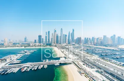 Apartment - 3 Bedrooms - 4 Bathrooms for rent in Sunrise Bay - EMAAR Beachfront - Dubai Harbour - Dubai