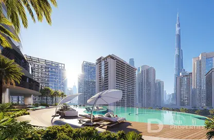 Apartment - 1 Bedroom - 2 Bathrooms for sale in Binghatti Skyblade - Downtown Dubai - Dubai