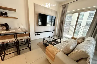 Living / Dining Room image for: Apartment - 1 Bedroom - 1 Bathroom for sale in Socio Tower 1 - Socio Tower - Dubai Hills Estate - Dubai, Image 1