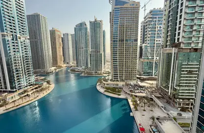 Office Space - Studio - 1 Bathroom for rent in Goldcrest Executive - JLT Cluster C - Jumeirah Lake Towers - Dubai