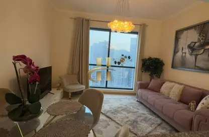 Apartment - 1 Bedroom - 2 Bathrooms for rent in Jumeirah Bay X1 - JLT Cluster X - Jumeirah Lake Towers - Dubai