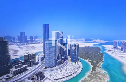 Apartment - 2 Bedrooms - 4 Bathrooms for rent in Sky Tower - Shams Abu Dhabi - Al Reem Island - Abu Dhabi