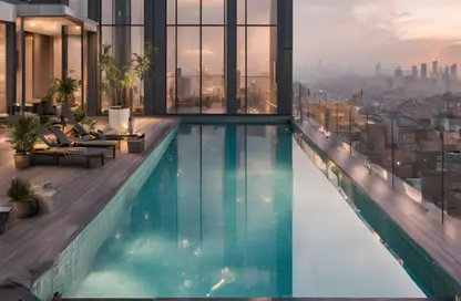 Apartment - 1 Bedroom - 2 Bathrooms for sale in AG Ark Tower - Dubai Land - Dubai