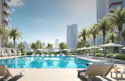 صورة لـ حوض سباحة شقة - 2 غرف نوم - 2 حمامات للبيع في سانت ريجيس ريزيدنس - برج خليفة - دبي وسط المدينة - دبي ، صورة رقم 1