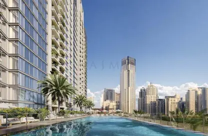 صورة لـ حوض سباحة شقة - 2 غرف نوم - 3 حمامات للايجار في أبراج بلفيو - دبي وسط المدينة - دبي ، صورة رقم 1