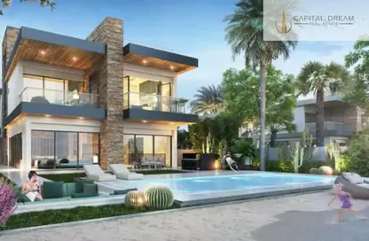 Villa - 6 Bedrooms - 6 Bathrooms for sale in Costa Brava 1 - Costa Brava at DAMAC Lagoons - Damac Lagoons - Dubai