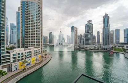 شقة - غرفة نوم - 2 حمامات للايجار في ليف ريزيدينس - دبي مارينا - دبي