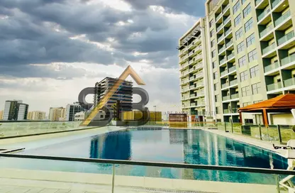 Apartment - Studio - 1 Bathroom for rent in Wavez Residence - Liwan - Dubai Land - Dubai