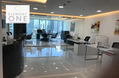 Office Space - Studio - 1 Bathroom for rent in The Binary Tower - Business Bay - Dubai