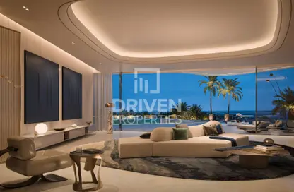Living Room image for: Apartment - 3 Bedrooms - 4 Bathrooms for sale in Como Residences - Palm Jumeirah - Dubai, Image 1