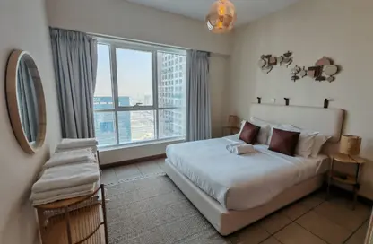 Apartment - 3 Bedrooms - 3 Bathrooms for rent in Sulafa Tower - Dubai Marina - Dubai