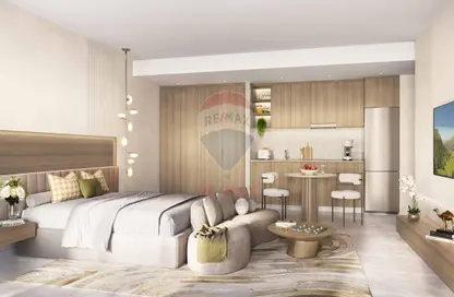 Apartment - Studio - 1 Bathroom for sale in Bloom Living - Zayed City (Khalifa City C) - Khalifa City - Abu Dhabi