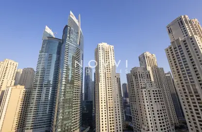 Outdoor Building image for: Apartment - 1 Bedroom - 2 Bathrooms for rent in La Vie - Jumeirah Beach Residence - Dubai, Image 1