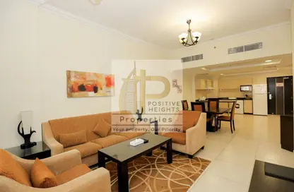 شقة - غرفة نوم - 2 حمامات للايجار في أيفوري جراند للشقق الفندقية - البرشاء 1 - البرشاء - دبي