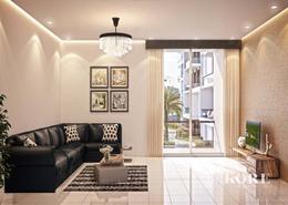 Living Room image for: Apartment - 1 bedroom - 2 bathrooms for sale in Jewelz by Danube - Arjan - Dubai, Image 1