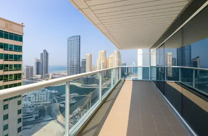 Apartment - 1 Bedroom - 2 Bathrooms for rent in Opal Tower Marina - Dubai Marina - Dubai