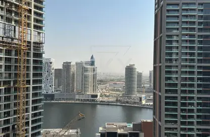 Apartment - Studio - 1 Bathroom for rent in Peninsula One - Peninsula - Business Bay - Dubai