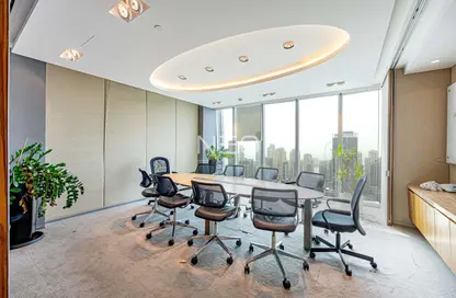 Office Space - Studio - 1 Bathroom for rent in Almas Tower - Lake Almas East - Jumeirah Lake Towers - Dubai