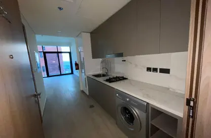 Kitchen image for: Apartment - 1 Bathroom for sale in Azizi Riviera 23 - Meydan One - Meydan - Dubai, Image 1