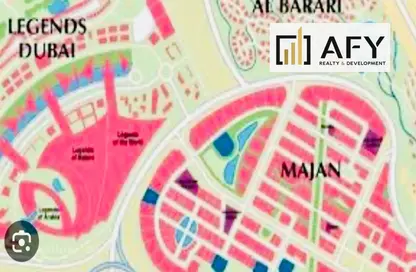 2D Floor Plan image for: Land - Studio for sale in Majan - Dubai, Image 1