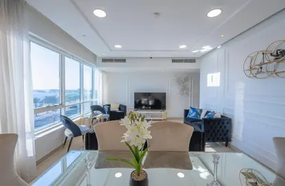 Apartment - 1 Bedroom - 2 Bathrooms for rent in Al Khan Lagoon Tower - Al Khan Lagoon - Al Khan - Sharjah