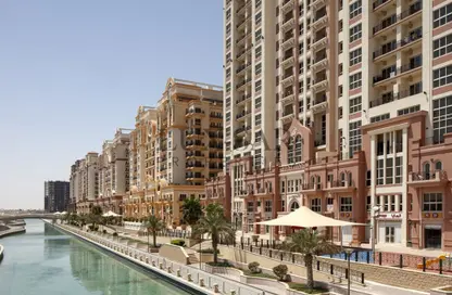 شقة - غرفة نوم - 1 حمام للبيع في طراز فينيسيا - مساكن القناه المائية - مدينة دبي الرياضية - دبي