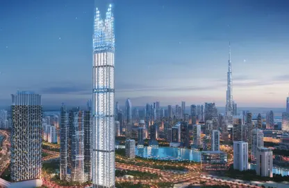 Half Floor - 2 Bedrooms - 4 Bathrooms for sale in Burj Binghatti Jacob  and  Co - Business Bay - Dubai