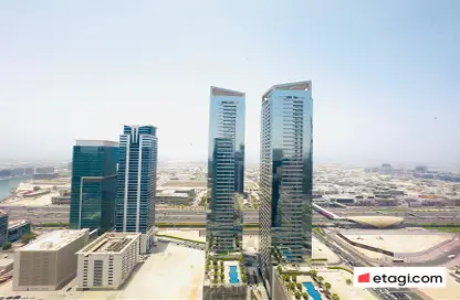Office Space - Studio - 1 Bathroom for rent in The Prism - Business Bay - Dubai