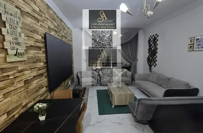 Apartment - 2 Bedrooms - 2 Bathrooms for rent in Oasis Tower - Al Rashidiya 1 - Al Rashidiya - Ajman