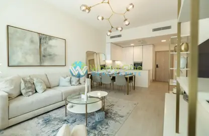 Living / Dining Room image for: Apartment - 1 Bathroom for sale in Luma 22 - Jumeirah Village Circle - Dubai, Image 1