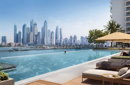 Apartment - 1 Bedroom - 2 Bathrooms for sale in Palace Beach Residence - EMAAR Beachfront - Dubai Harbour - Dubai