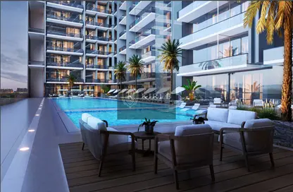 Pool image for: Retail - Studio for sale in Binghatti Azure - Jumeirah Village Circle - Dubai, Image 1