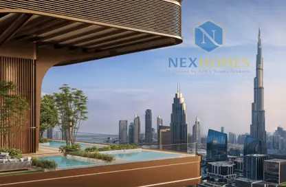 شقة - غرفة نوم - 2 حمامات للبيع في سول لوكسي - شارع الشيخ زايد - دبي