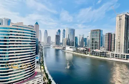 مكتب - استوديو للايجار في برج الأعمال - الخليج التجاري - دبي