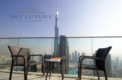 Penthouse - 4 Bedrooms - 5 Bathrooms for rent in Forte 1 - Forte - Downtown Dubai - Dubai