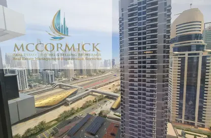 شقة - غرفة نوم - 2 حمامات للايجار في ابراج جرين ليك - (JLT) مجمع S - أبراج بحيرة الجميرا - دبي