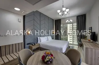 Hotel  and  Hotel Apartment - Studio - 1 Bathroom for rent in Safeer Tower - Dubai Marina - Dubai