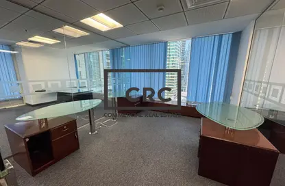 Office Space - Studio - 1 Bathroom for rent in Saba Tower 1 - JLT Cluster E - Jumeirah Lake Towers - Dubai