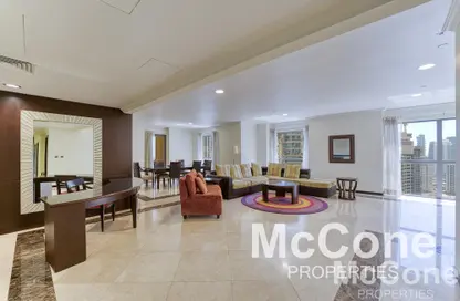 Apartment - 4 Bedrooms - 6 Bathrooms for rent in Murjan 4 - Murjan - Jumeirah Beach Residence - Dubai