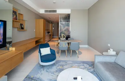 دوبلكس - غرفة نوم - 2 حمامات للبيع في فندق ومساكن إس إل إس دبي - الخليج التجاري - دبي
